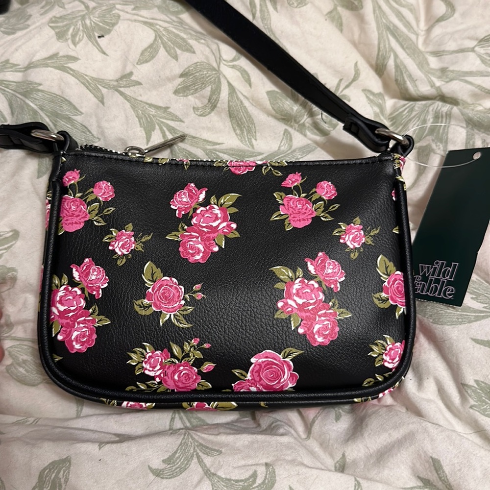 Floral purse